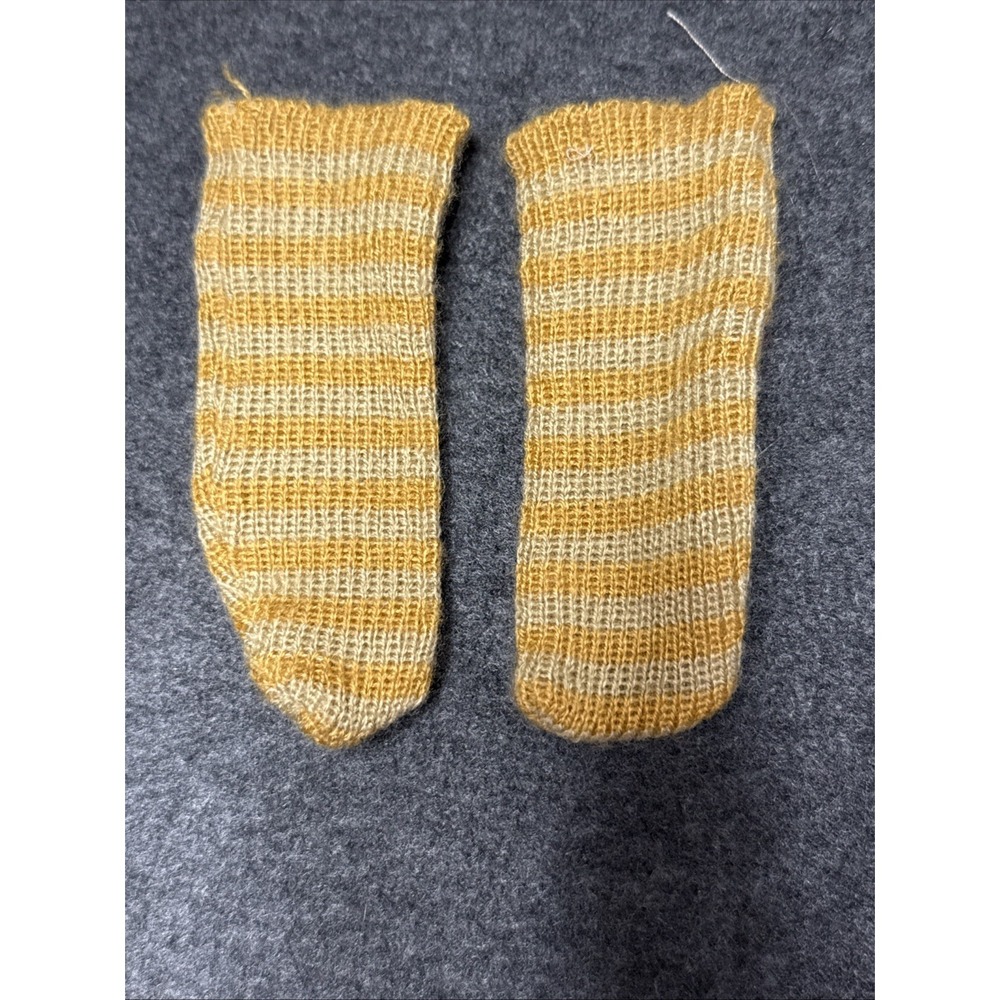 PLEASANT COMPANY American Girl KIRSTEN Meet Outfit Striped STOCKINGS Socks
